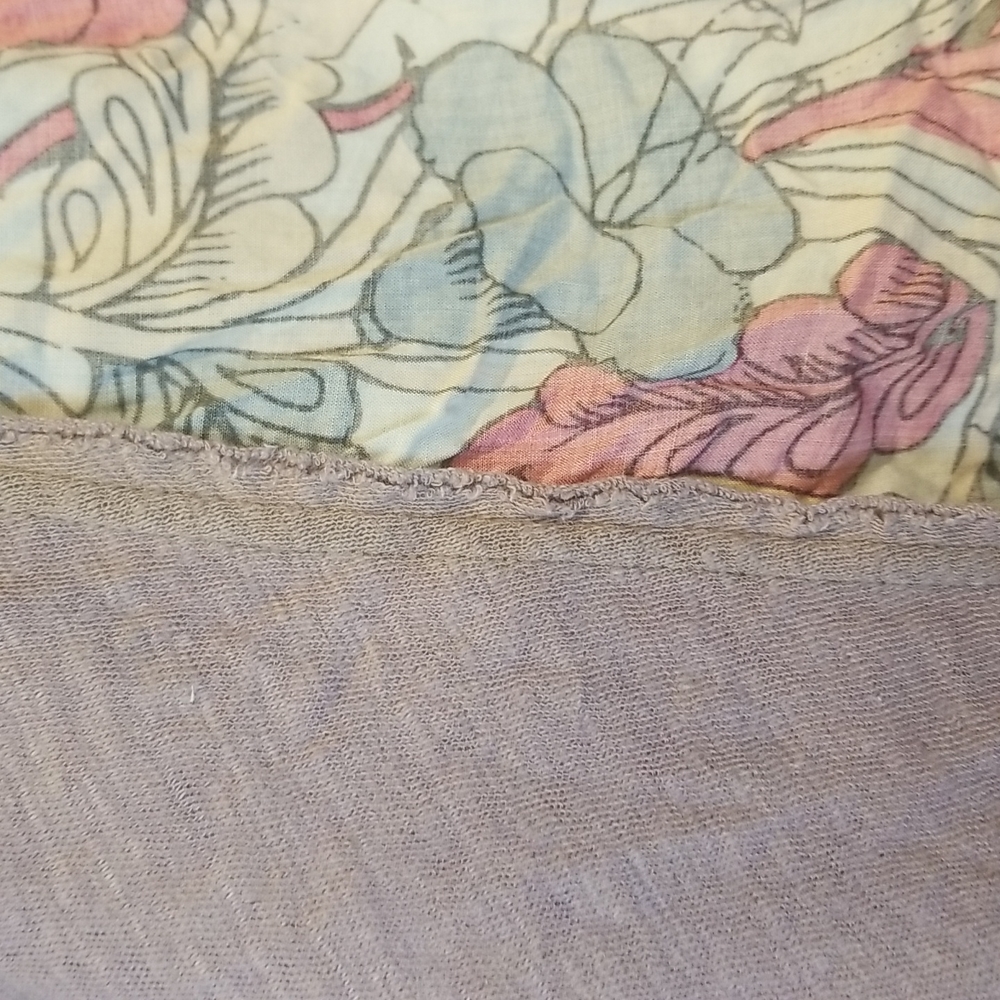 Free People Floral Frayed Hem Mini Skirt, Women's Size M - Picture 6 of 10